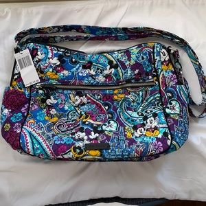 Vera Bradley Large On the Go Crossbody Disney